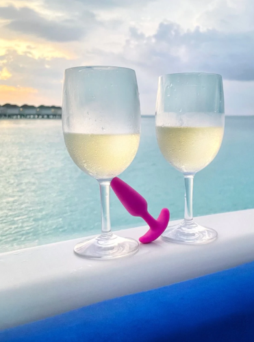 Gvibe Gplug XS Raspberry самая маленькая управляемая вибропробка, 7х2 см 10608 фото 7