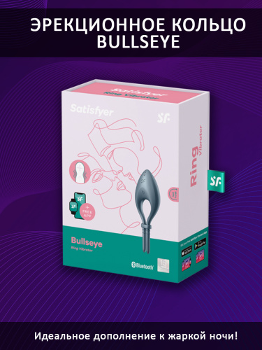 Эрекционное кольцо Satisfyer Bullseye 18379 фото 4