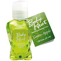 Разогревающее массажное масло Green Apple 9737-65 PD