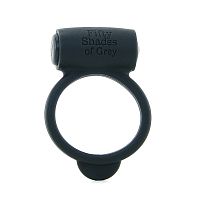Эрекционное кольцо " Vibrating Love Ring " с вибрацией черное