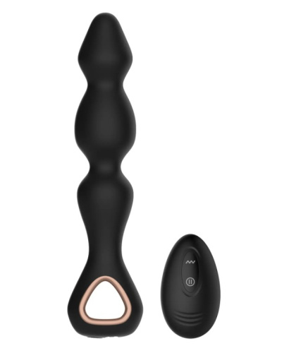 Анальный вибромассажер с функцией ротации Майкл