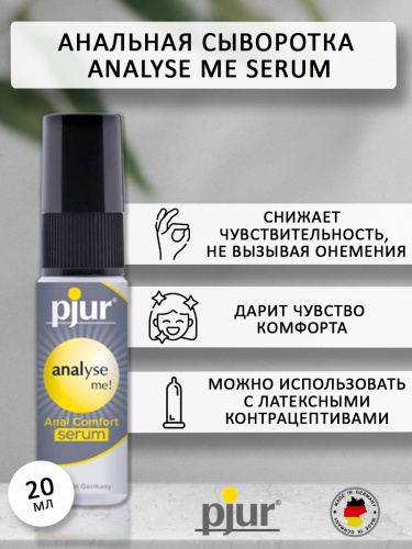 Анальная сыворотка "Analyse me Serum", гель, 20 мл  фото 2