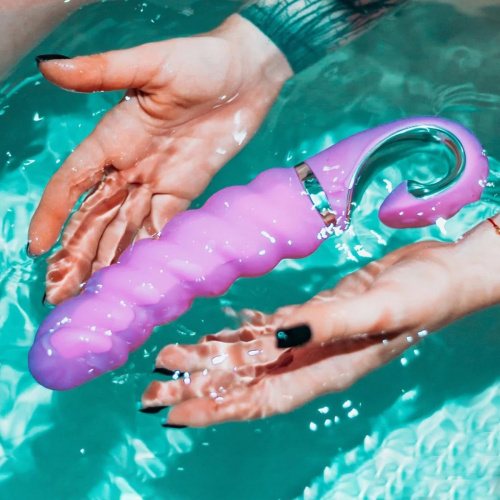 Анатомический витой вибратор Gvibe Gjack 2, розовый фото 7