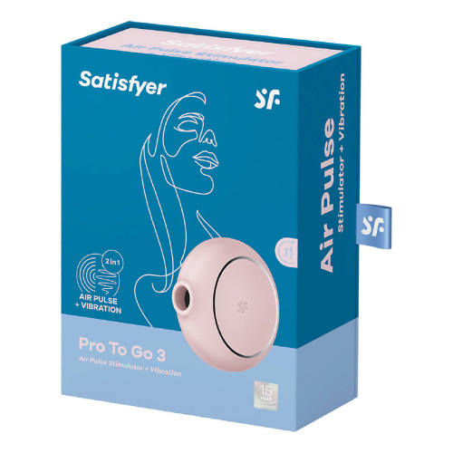 Вакуумный массажер SatisfyerPro To Go 3 rose фото 12