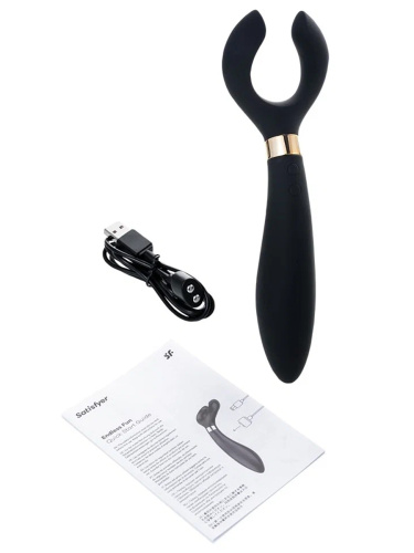 Satisfyer Вибратор силиконовый Endless Fun (Partner Multifun 3), 23.5 см, black фото 11