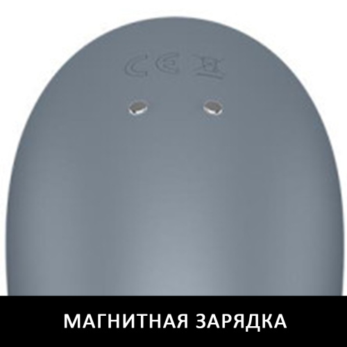 Стимулятор клитора Curvy Trinity 1 с вибрациями фото 8