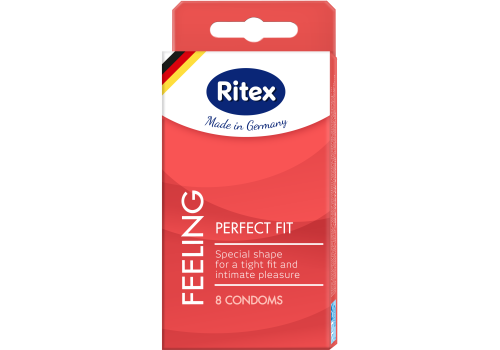 Презервативы Ritex Perfect Fit-8  анатомической формы с накопителем