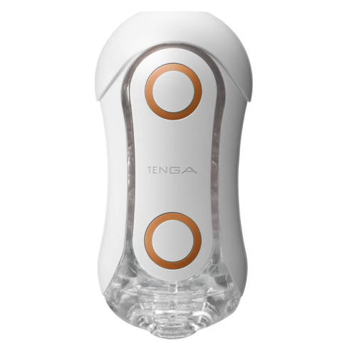 Tenga Мастурбатор Flip ORB Crash, белый/оранжевый