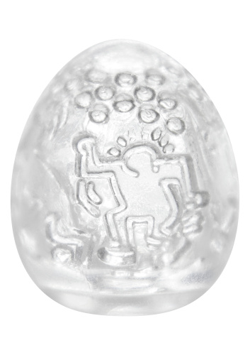 Мастурбатор яйцо "KEITH HARING EGG DANCE" фото 9