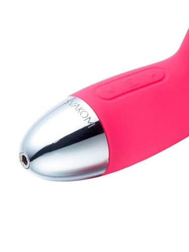 SVAKOM Вибратор из силикона Barbara 18.8 см, сливово-красный фото 8