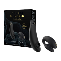 Womanizer + We-Vibe набор Golden Moments, черный