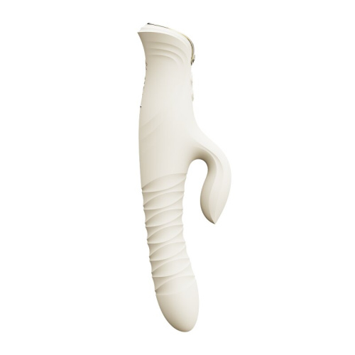 Вибратор ZALO Mose 2 Rabbit с функцией поступательных движений,черный фото 3