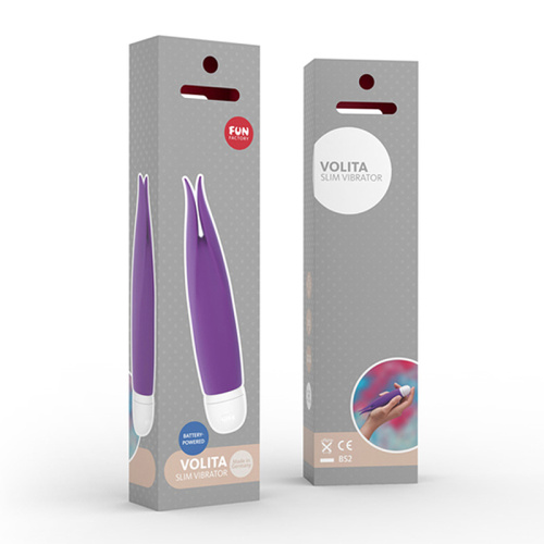 Вибратор клиторальный "Volita", фиолетовый фото 3