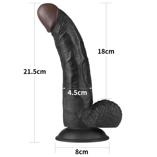 Страпон Vibrating Easy Strapon Set 8.5'' Black 715128 LV фото 3 Страпон Vibrating Easy Strapon Set 8.5'' Black 715128 LV фото 3