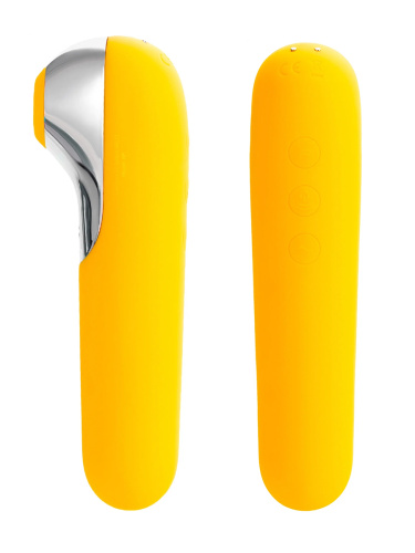 Satisfyer Стимулятор клитора вакуум-волновой Dual Love J2018-99, желтый фото 5