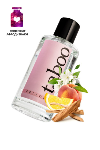 Туалетная вода с афродизиаками Taboo Frivole для женщин, 50 мл