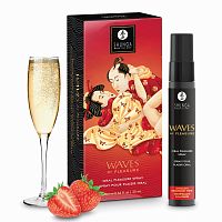 Спрей для оральных ласк Waves of Pleasure,Клубника, 20 мл