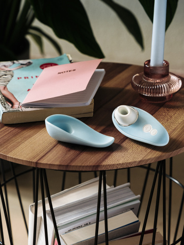 Womanizer Стимулятор клиторальный бесконтактный Liberty, голубой фото 6