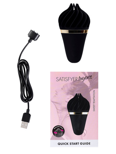 Satisfyer Клиторальный стимулятор Sweet Treat, black фото 8