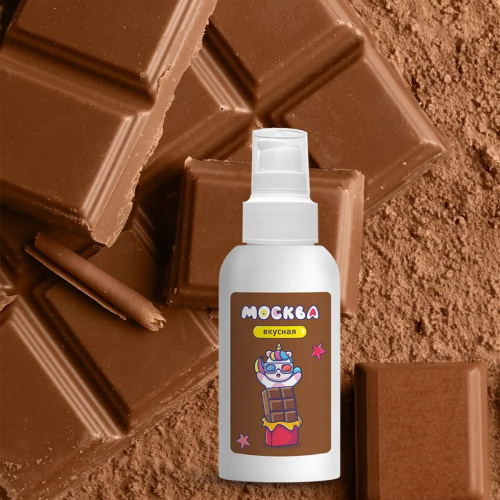 Москва Вкусная - универсальная смазка с ароматом шоколада, 100 мл фото 4