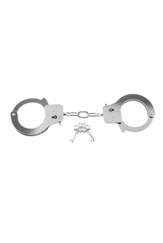 3801-26 PD / Наручники металлические Designer Metal Handcuffs фото 3