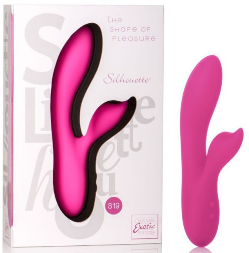 Вибромассажер "SILHOUETTE S19", розовый фото 2