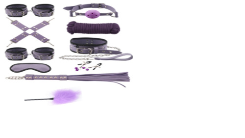 Набор для бондажа лиловый 002 XFTP- RY 