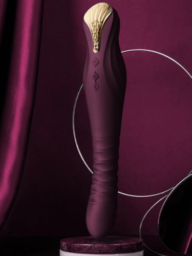 Универсальный вибратор KING,фиолетовый, Zalo фото 7