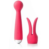 SVAKOM Вибратор из силикона Emma с насадкой 21 см, сливово-красный