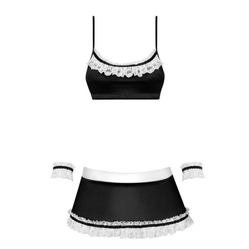 Костюм " Maid " S/M черно-белый фото 3