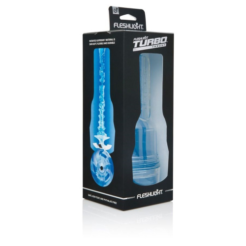 Мастурбатор FleshLight Turbo Thrust, голубой лед
