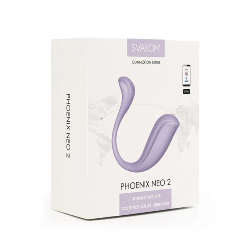 Интерактивный вибромассажер Phoenix Neo 2, лиловый фото 4