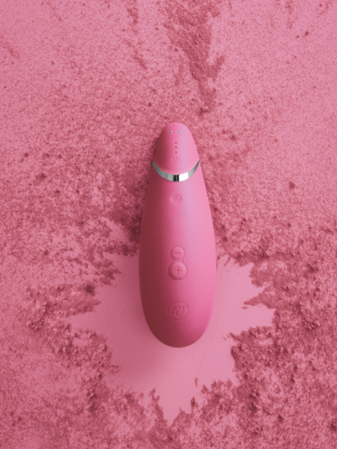 Бесконтактный клиторальный стимулятор Womanizer Premium 2 розовый фото 8
