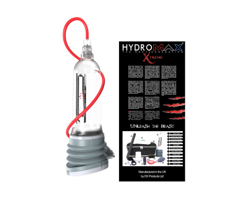Гидропомпа Bathmate «Hydromax X50 Xtreme» прозрачная фото 4