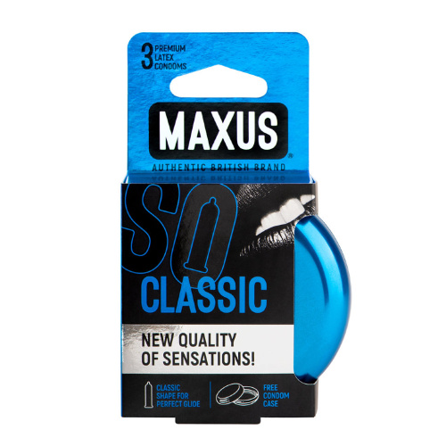 Презервативы классические Maxus №3 Classic  жк