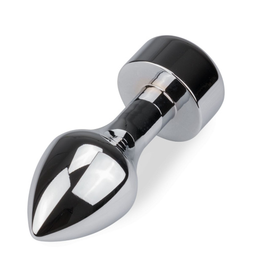 Серебряная втулка с прозрачным кристаллом Color Aluminium 004 L RO LV  фото 2