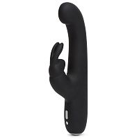 Вибратор Happy Rabbit Slimline G-Spot перезаряжаемый, черный