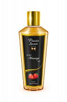 Plaisir Secret Массажное масло с ароматом клубники Huile Massage oil Strawberry, 250 мл