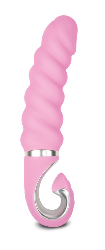 Анатомический витой вибратор Gvibe Gjack 2, розовый