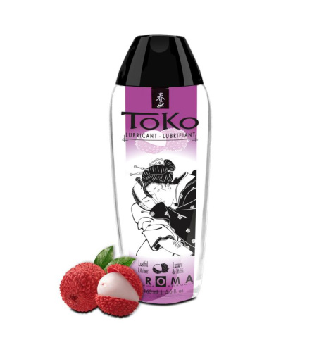 Лубрикант на водной основе "Тoko Aroma", вкус личи 165мл	 фото 8