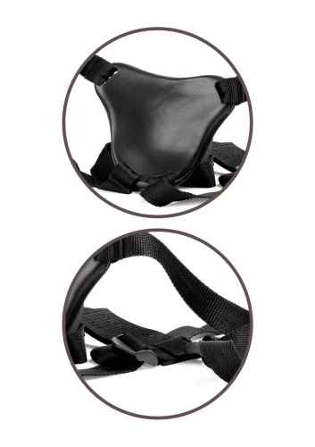 Pipedream - King Cock Elite 8 ″ Deluxe Body Dock Harness Set фото 7