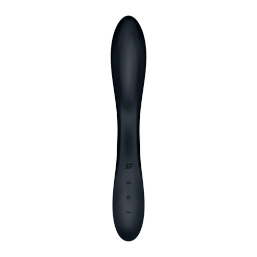 Вибромассажер Satisfyer Rrrolling Explosion с движущимся шариком черный 12 см 4019 фото 6