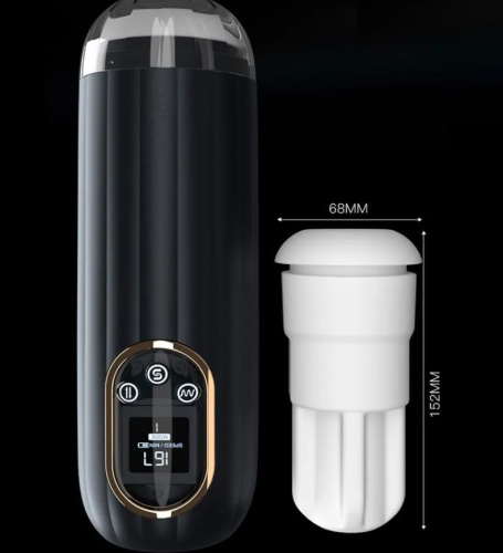  Автоматический мастурбатор BERT, чёрный