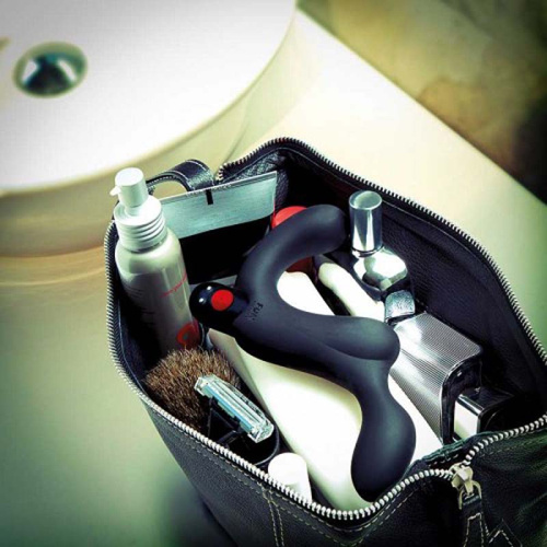 Вибромассажер простаты "Duke", синий  фото 3