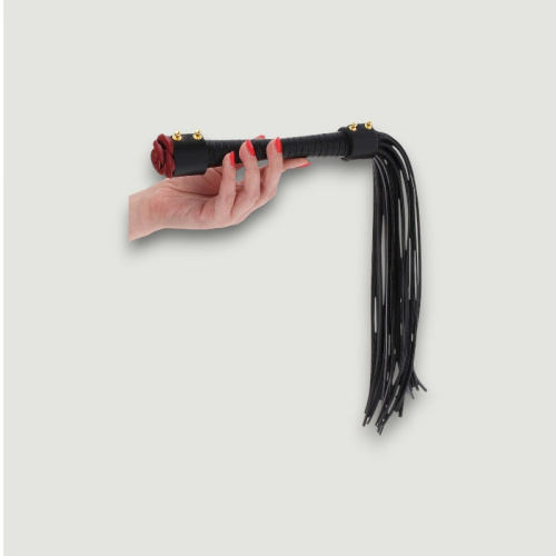 Флоггер Taboom Wild Roses Whip с декоративной розой 17446 фото 3