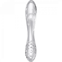 АКЦИЯ!Двухсторонний стеклянный стимулятор Satisfyer Dazzling Crystal 1 45658
