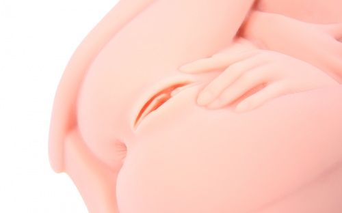 Мастурбатор женское тело 3D,три отверстия с вибрацией фото 5