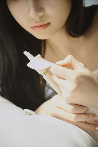 Двусторонний вибромассажёр CALLA,айвори фото 3