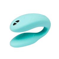 We-Vibe Вибратор для пар из силикона Sync 7.5 cм, голубой