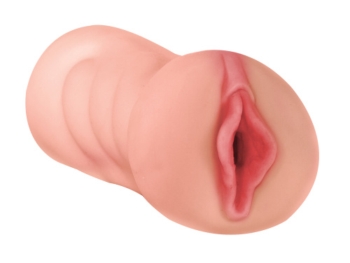 Реалистичный мастурбатор рот-вагина малая с вибро  фото 2